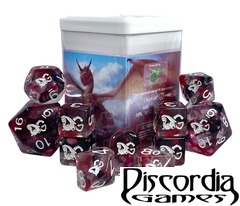 Diffusion Bloodstone - Set of 11 Dice